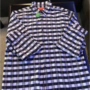 Supreme Plaid Rayon Shirt Size XL